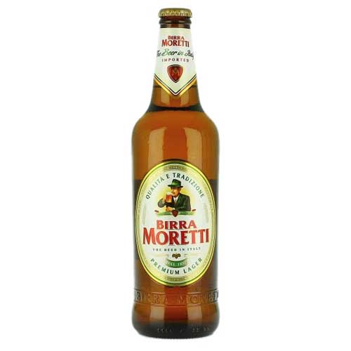 Bottle of Birra Moretti 330ml