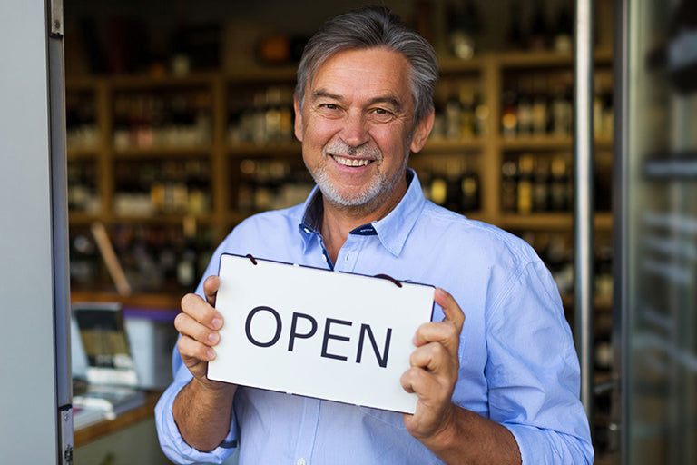 Open for Business - Help us celebrate with 5% off bubbly