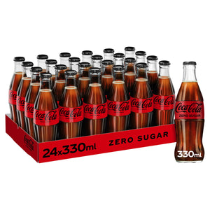 Coca-Cola Zero Sugar 24 x 330ml Bottles