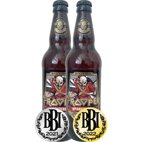 Iron Maiden Trooper Ale 8 x 500ml 10th Anniversary Label [Limited Edition]