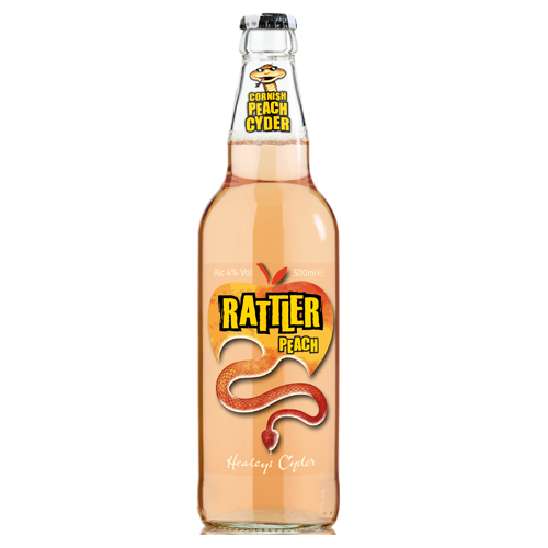 Rattler Peach Cider 12 x 500ml