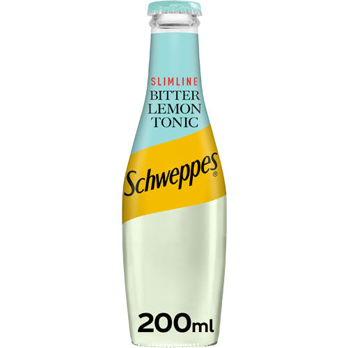 Schweppes Slimline Bitter Lemon 24 x 200ml
