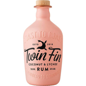 Twin Fin Coconut & Lychee Spiced Rum 70cl 38% abv