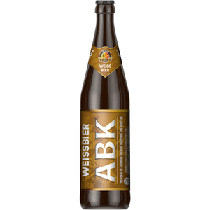 Bottle of ABK Weissbier 500ml