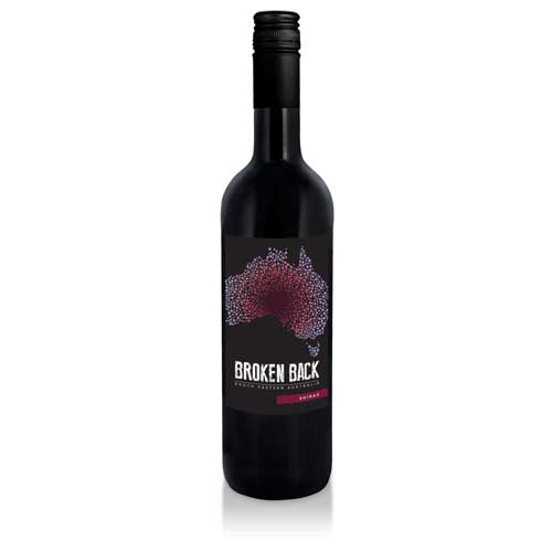 Bottle of Broken Back Australian Shiraz 75cl