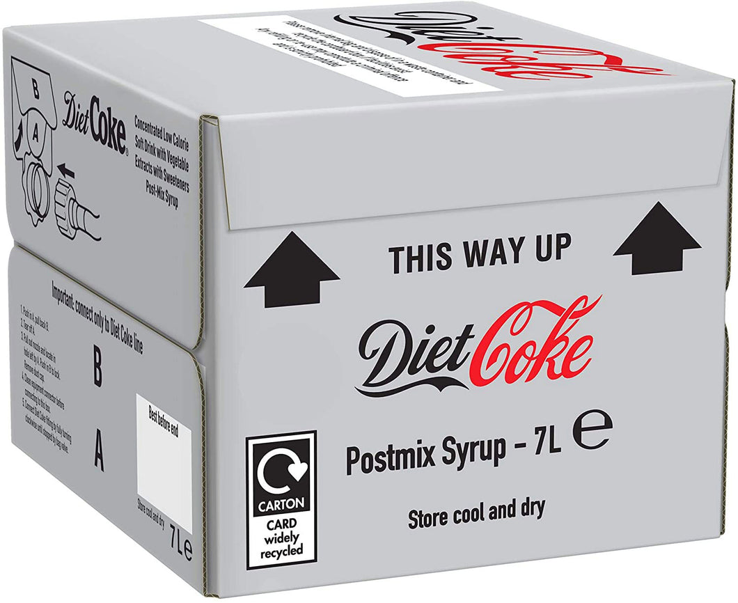 Diet Coke Bag-in-Box Postmix Syrup 7L