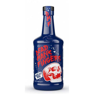 A bottle of Dead Man's Fingers Hazelnut Rum 70cl