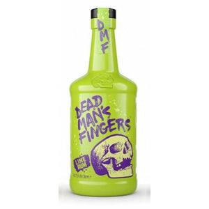 A bottle of Dead Man's Fingers Lime Rum 70cl