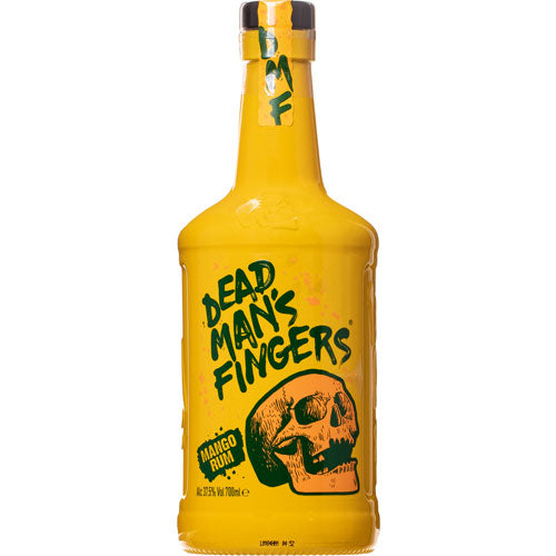 A bottle of Dead Man's Fingers Mango Rum 70cl