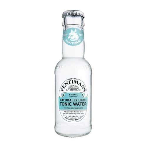 A bottle of Fentimans Light Tonic 200ml