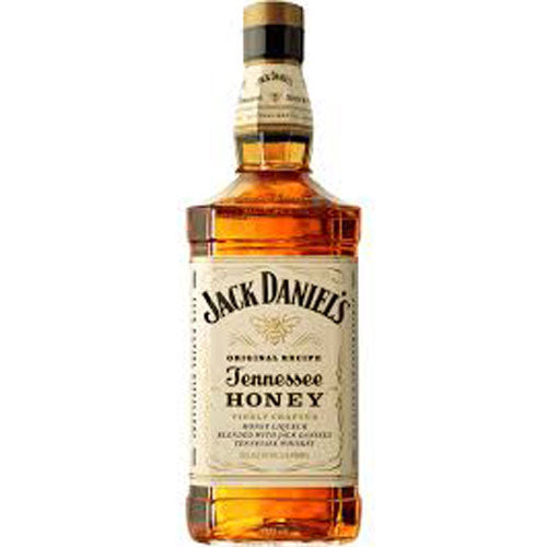A bottle of Jack Daniels Honey Whiskey 70cl