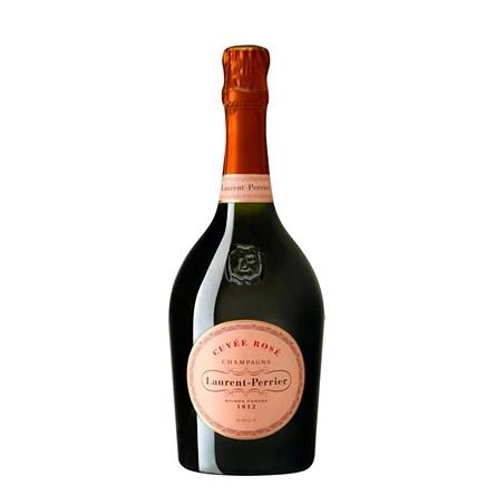 A bottle of Laurent-Perrier Cuvée Rosé 75cl