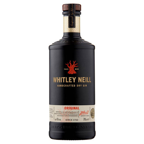 A bottle of Whitley Neill Original 70cl
