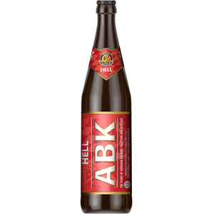 Bottle of ABK Hell 500ml