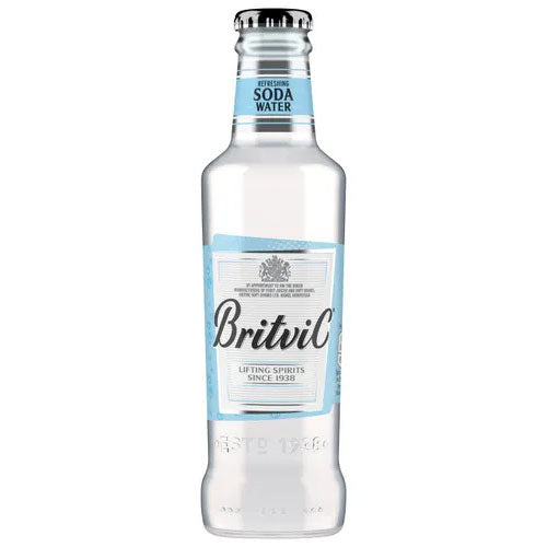 Britvic Soda Water 24 x 200ml