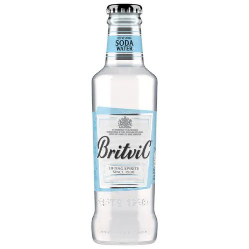 Britvic Soda Water 24 x 200ml