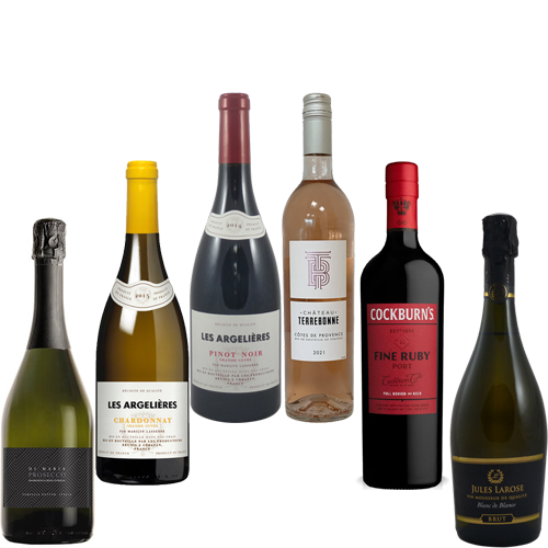 Christmas Day Mixed Case of 6 Wines
