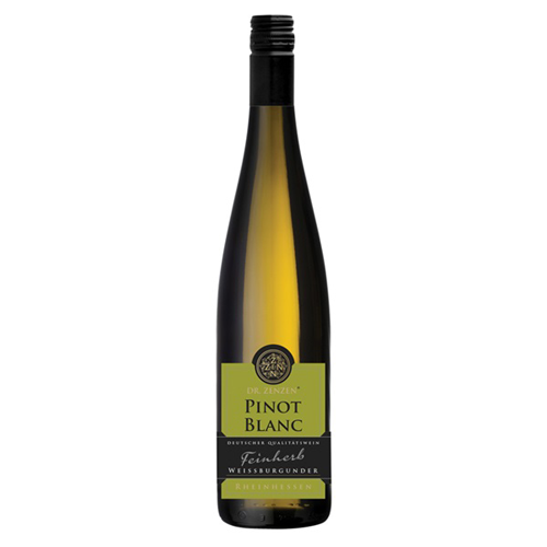 A bottle of Dr Zenzen Pinot Blanc 75cl