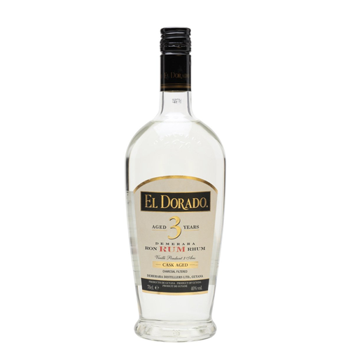 A bottle of El Dorado Rum 70cl