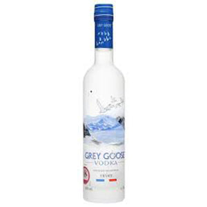 A bottle of Grey Goose Vodka 70cl