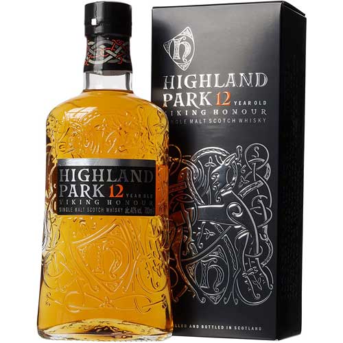 A bottle of Highland Park 70cl