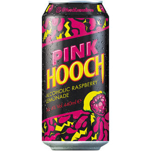 Hooch Pink Alcoholic Raspberry Lemonade 24 x 440ml Cans