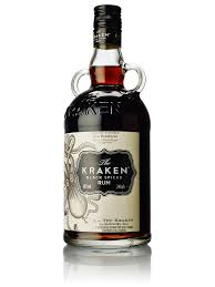 A bottle of Kraken Spiced Rum 70cl