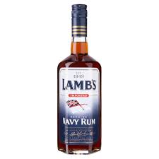 A bottle of Lambs Navy Caribbean Rum 70cl