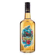 A bottle of Lambs Spiced Rum 70cl