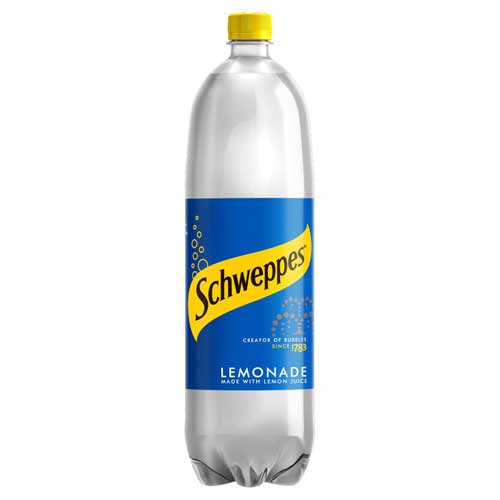 Schweppes Lemonade 12 x 1.5L Bottles