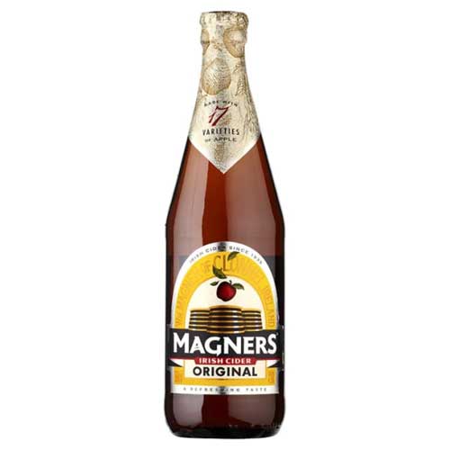 A bottle of Magners 568ml
