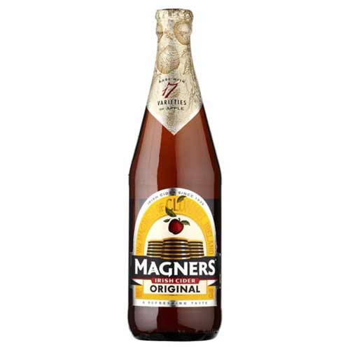 A bottle of Magners 568ml