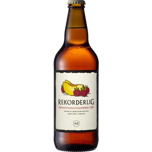 Rekorderlig Mango & Raspberry Cider 4.0% abv 15 x 500ml