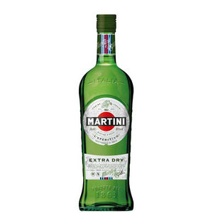 A bottle of Dry Martini Vermouth 75cl