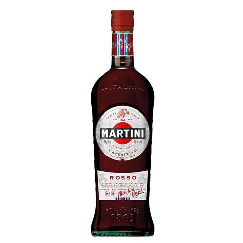 A bottle of Martini Rosso 75cl