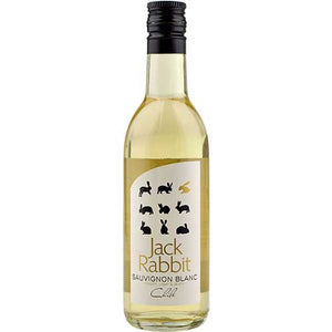 A bottle of Jack Rabbit Sauvignon Blanc 187ml