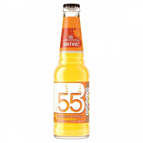 Bottle of Britvic 55 Orange 275ml