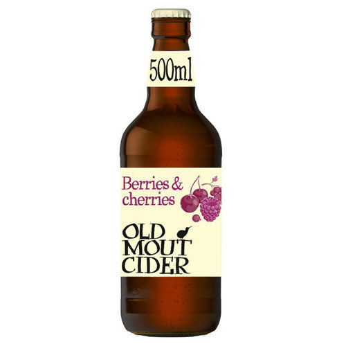 A bottle of Old Mout Berries & Cherries 500ml