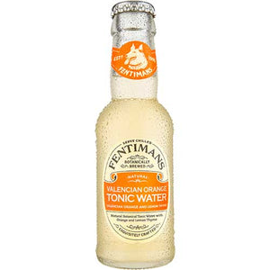 A bottle of Fentimans Valencian Orange Tonic Water 200ml