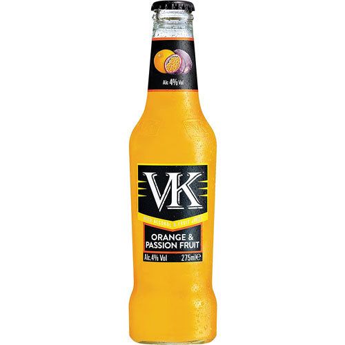 VK Orange & Passion Fruit 24 x 275ml Bottles
